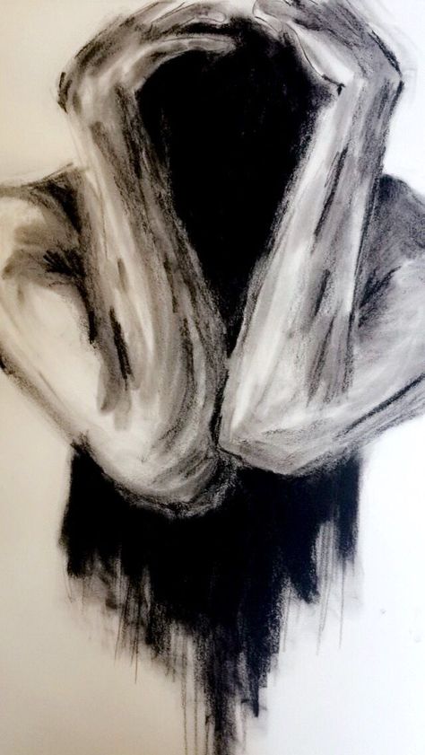 Painting That Represents You, Nothing Feels Real Art, Art Representing Numbness, Art Representing Anger, Strong Emotions Art, Creepy Charcoal Art, Strength Painting Ideas, Feeling Small Art, Expression Art Feelings Abstract