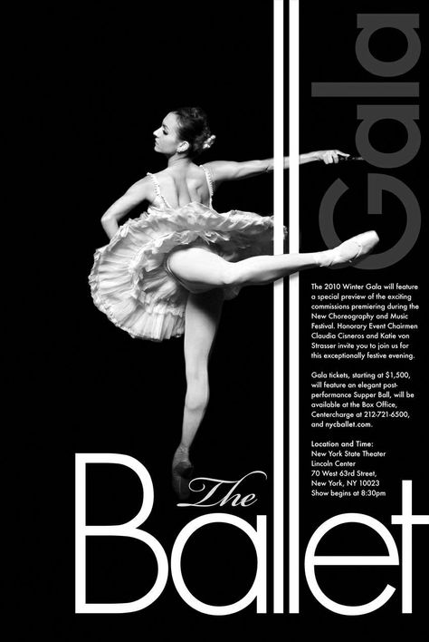 New York Ballet, Dance Poster Design, Poster Dance, Ballet Poster, Dance Design, 잡지 레이아웃, Dance Magazine, Ballet Posters, New York City Ballet