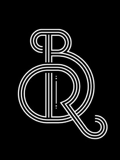 B - R monogram www.de-Moi.nl R B Tattoo Letter, R&b Tattoo, R&b Logo, R B Logo Design, R Monogram Logo, Circuit Logo, Lawyer Logo Design, Letter R Tattoo, Br Monogram