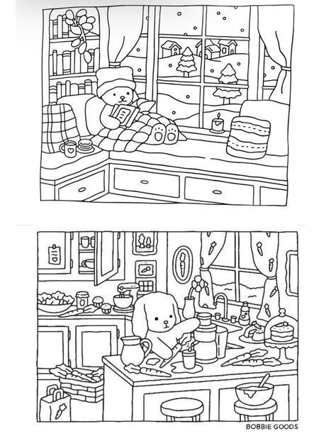 Intricate Coloring Pages, Kawaii Coloring Pages, Coloring Pages Cute, Cupcake Coloring Pages, Bobbie Goods, House Colouring Pages, Whatsapp Wallpaper Cute, Coloring Pages Inspirational, Kitty Coloring