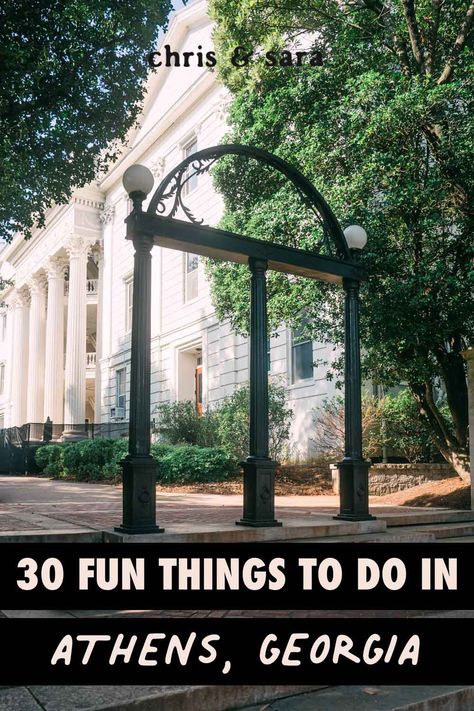 Planning a trip to Athens, Georgia? From museums to food to free and paid events, this travel guide is full of suggestions no matter what your interests are! #athensga #georgia #travelguide Athens Georgia Things To Do In, Things To Do In Athens, Hiking In Georgia, Athens Georgia, Usa Travel Guide, Athens Ga, Planning A Trip, United States Travel, Girls Weekend