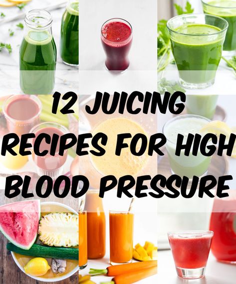 Recipes For High Blood Pressure, High Blood Pressure Diet Meals, High Blood Pressure Recipes, High Blood Pressure Diet, Easy Juice Recipes, Lower Blood Pressure Naturally, Blood Pressure Food, Homemade Juice, Blood Pressure Diet