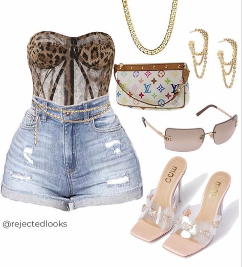 Outfit Ideas For Club, Swag Outfits For Girls, Teenage Fashion, Shorts Summer, Cute Swag Outfits, Baddie Outfits Casual, Cute Simple Outfits, Fancy Outfits