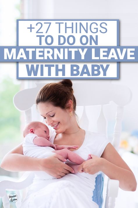 new mom smiling and holding her baby while on maternity leave Maternity Leave Daily Routine, What To Do On Maternity Leave, Maternity Leave Schedule, Maternity Leave Bucket List, Maternity Leave Things To Do On, Paternity Leave, Toddler Schedule, Mum Life, About Me Activities