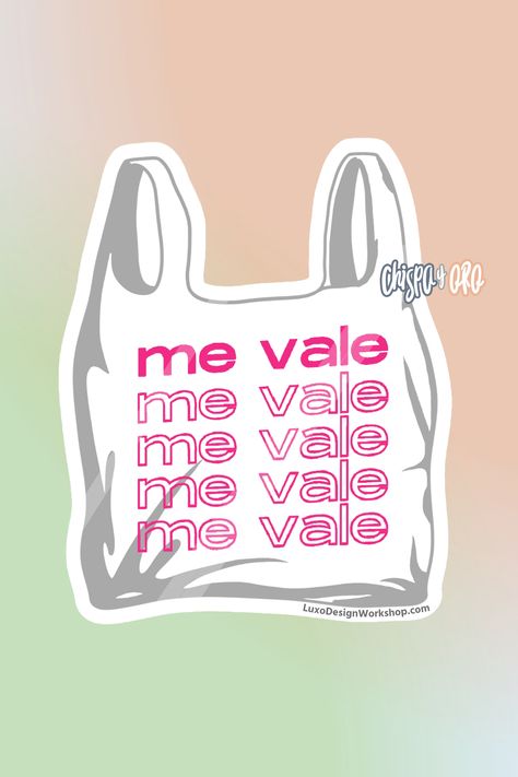 Me Vale Bolsa Funny Spanish Glossy 3" Die-Cut Sticker Sticker

Die-Cut - White Background - Glossy (NOT Matte)

DIMENSIONS:
3in x 2.4in

FINISH:
- Clear Me Vale, Funny Spanish, Spanish Humor, Laptop Decals, Laptop Decal, White Background, Laptop, Funny, White