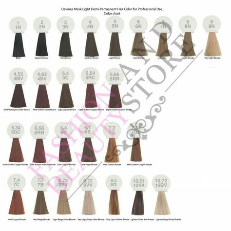 Davines Mask Light semi permanent Davines Hair Color Chart, Davines Hair Color, Longer A Line Haircut, Davines Mask, Davines Color, Deep Curly Weave, Blonde Hair Color Chart, Bright Purple Hair, Directions Hair Dye