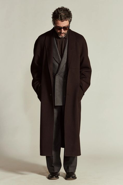 B+ Umit Benan AW2324 Winter Coat Trends, Fall 2023 Menswear, 2023 Menswear Fashion Show, Man's Overcoat, Mens Overcoat, Coat Trends, Men Stylish Dress, Mens Winter Coat, Mens Fashion Week