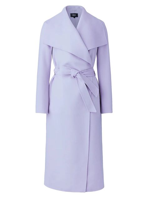 Lilac Coat, Purple Trench Coat, Burberry Trench Coat, Strong Shoulders, Raincoats For Women, Wrap Coat, Coat Fashion, Trench Coats, Alice Olivia