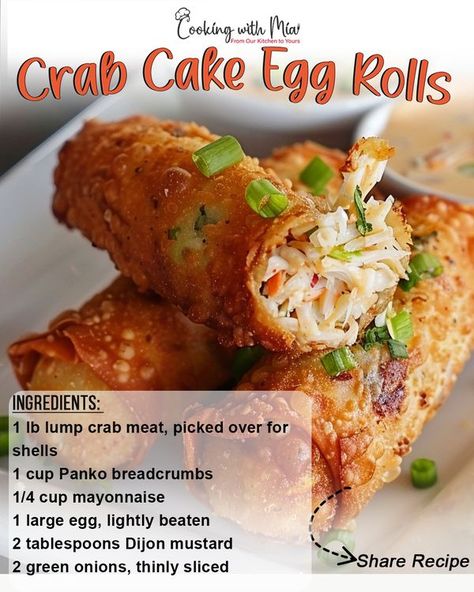 Crawfish Pie, Lump Crab Meat, Seafood Dish Recipes, Crab Dishes, Lump Crab, Delicious Seafood Recipes, Crab Cake, Egg Roll Recipes, Shrimp Recipes For Dinner