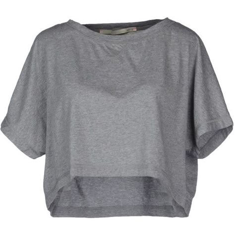 Round Collar Shirt, Gray Crop Top, Shirts Crop Tops, Shirts Crop, Fotografi Digital, Grey Crop Top, Gray Shirt, Cotton Shirts, Top Crop