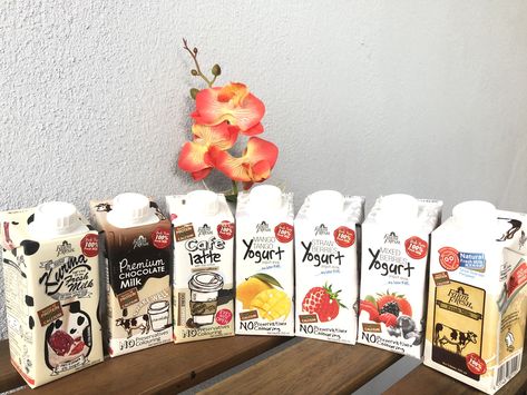 READY STOCK!! Farm Fresh Pure Natural Milk ￼ Minimum 10 boxes (200 ml p/box) 🆗 Original Milk🥛 RM2.50 🆗 Chocolate🍫 RM2.50 🆒 Kurma 🌴 RM2.60 🆙 Cafe Latte☕ RM2.70 🆗 Yogurt Mango🥭 RM2.50 🆗 Yogurt Strawberry 🍓RM2.50 🆗 Yogurt Mixed Berries 🍇🍓RM2.50 Minimum 1 carton (24 box p/carton) 🆗 Original Milk🥛 RM58 🆗 Chocolate🍫 RM58 🆒 Kurma 🌴 RM60 🆙 Cafe Latte☕ RM62 🆗 Yogurt Mango🥭 RM58 🆗 Yogurt Strawberry 🍓RM58 🆗 Yogurt Mixed Berries 🍇🍓RM58 Delivery fees RM5 🚘 Kepong 🚘 Selayang 🚘 S Yogurt Strawberry, Chocolate Yogurt, Farm Fresh Milk, Premium Chocolate, Cafe Latte, Fresh Milk, Mixed Berries, Farm Fresh, Yogurt