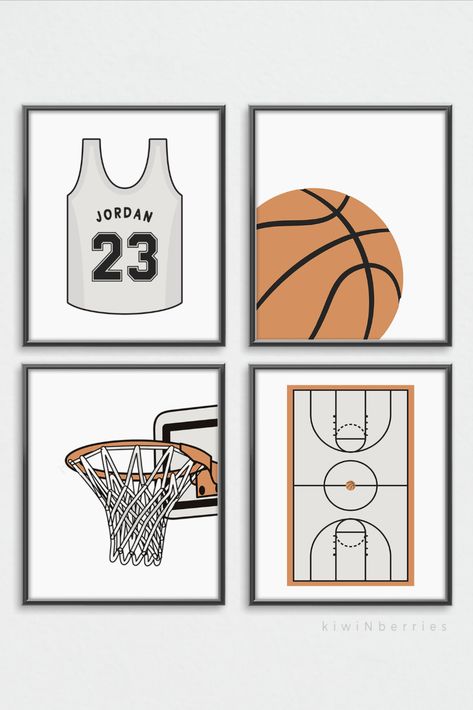 Posters For Boys Room, Basketball Print, Boys Wall Decor, Sport Posters, Basketball Wall Art, Sports Wall Decor, Basketball Poster, Picture Jokes, Basketball Wall