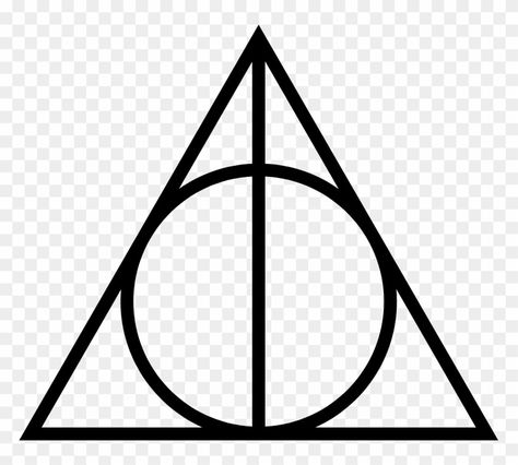 Harry Potter Deathly Hallows Symbol, Harry Potter Clipart, Harry Potter Png, Harry Potter Clip Art, Harry Potter Scar, Princess Harry, Harry Potter Symbols, Harry Potter Logo, Arthur Weasley