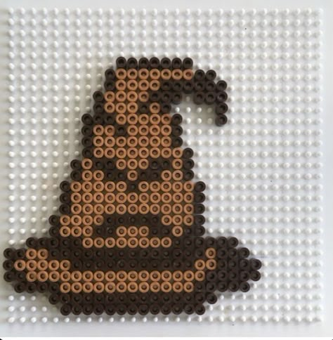 Perler Harry Potter Pattern, Perler Bead Harry Potter Patterns, Perler Beads Ideas Harry Potter, Harry Potter Beads Pattern, Harry Potter Pearl Beads, Harry Potter Melty Beads, Peeler Beads Harry Potter, Harry Potter Bead Pattern, Harry Potter Hama Beads Pattern