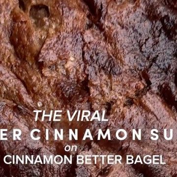 Erin Silberman on Instagram: "The Viral Air Fryer Cinnamon Sugar on The Cinnamon Better Bagel •Follow @seriousfoodfetish for more recipes, restaurant recs & food trends• If you’re looking to combine the flavors of a cinnamon roll & a bagel… this recipe is it! This air fryer cinnamon sugar bagel went viral, & after trying it, I understand why! I made this version on The Cinnamon Better Bagel so it’s packed with 25g protein & 35g of fiber! I also used monkfruit sugar in this recipe, which I like to use as a sugar replacement sometimes. The topping may look a little dark in color, but that’s what makes it so good & gives that cinnamon sugar flavor! Ingredients •1 @eatbetter The Cinnamon Bagel •3 T whipped cream cheese •1/2 T cinnamon •3 T monkfruit brown sugar (you can also use regular Cinnamon Bagels Topping, Cinnamon Bagel, Cinnamon Bagels, Sugar Replacement, Recipes Restaurant, Best Bagels, Whipped Cream Cheese, January 4, Food Trends