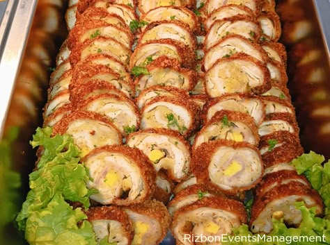 Birthday Food Ideas Filipino, Malolos Bulacan, Filipino Breakfast, Chicken Cordon Bleu Recipe, Events Management, Catering Ideas Food, Chicken Cordon, Chicken Cordon Bleu, Catering Food