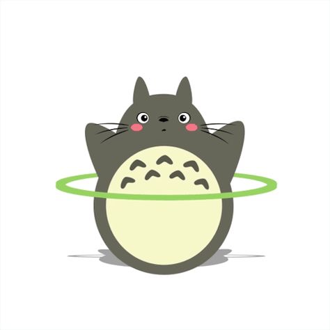 Adorable Totoro gifs from australian animator - Album on Imgur Gif