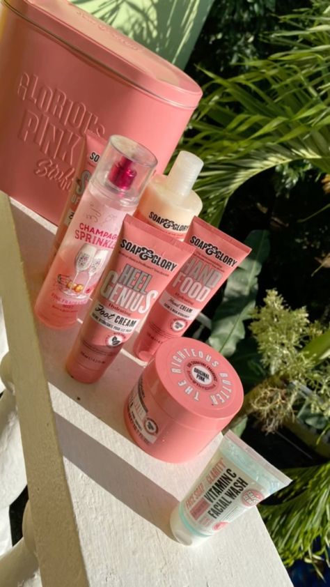 Soap Glory Products, Face Soap, Pink Showers, Soap And Glory, Foot Cream, Facial Wash, Nursery Room Design, Shower Routine, Body Care Routine