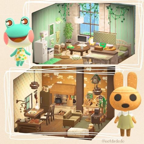 Acnh Villagers Interior Ideas, Acnh Exterior House Ideas Happy Home, Acnh House Ideas Villager, Acnh Remodel Villager Homes, Acnh Villager House Interior, Anch Villager House Ideas, Animal Crossing Dlc Ideas, Acnh Villagers Homes Layout Interior, Animal Crossing Villager Interior