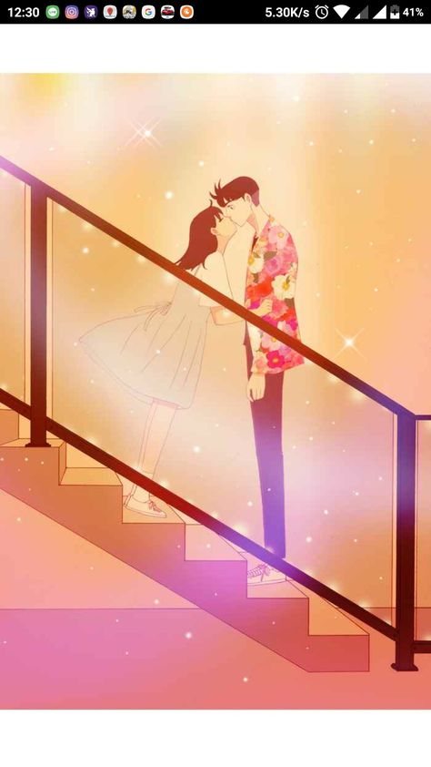 Wooyeon & Kijeong of Spirit Fingers <3  #spiritfingers #webtoon #shoujo #korea #wooyeon #kijeong #kyongchalhan Spirit Fingers Webtoon, Spirit Fingers, Spirit Finger, Aesthetic Lockscreens, Illustration Story, Manga Couple, Couple Illustration, Webtoon Comics, Happy Pills