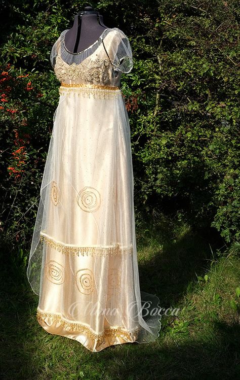 Maid Of Honour Dress, Edwardian Wedding Dress, Titanic Dress, Edwardian Gowns, Anniversary Dress, Edwardian Wedding, Regency Gown, Regency Dress, Alternative Wedding Dresses