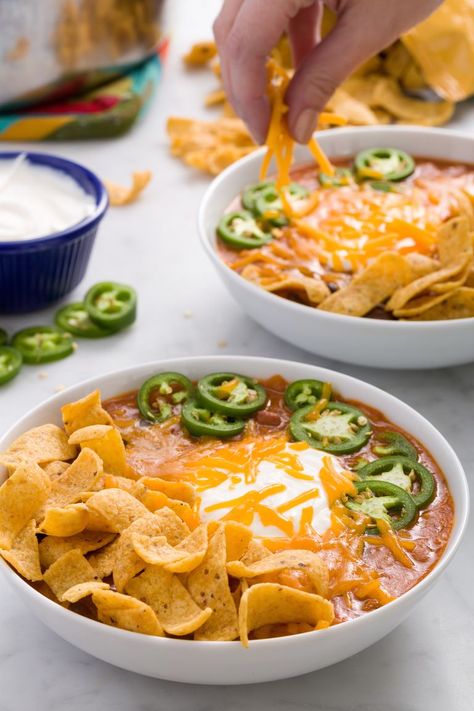 Frito Pie, Soup Appetizers, Best Soup Recipes, Savory Soups, Fall Soups, Tex Mex Recipes, Soups Stews Chilis, Winter Soups, Soup Chili