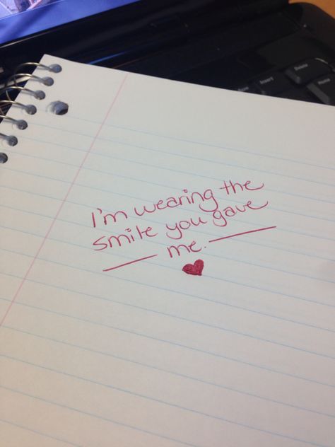 I'm wearing the smile you gave me. This Mf Got Me Smiling At My Phone, Me Smiling At My Phone, Smiling At My Phone, The Smile, My Phone, Give It To Me, Look At, Quotes, How To Wear