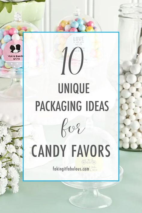 The Best Party Favor Candy Containers for 2022.