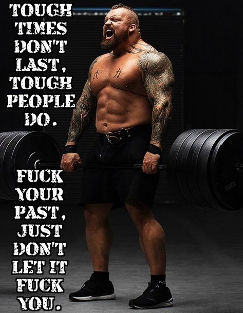 True meaning meme using 'The Beast' Eddie Hall Eddie Hall, Tough Times Dont Last, Tough Times, Don't Let, Aura, Meant To Be, Gym, Let It Be, Memes