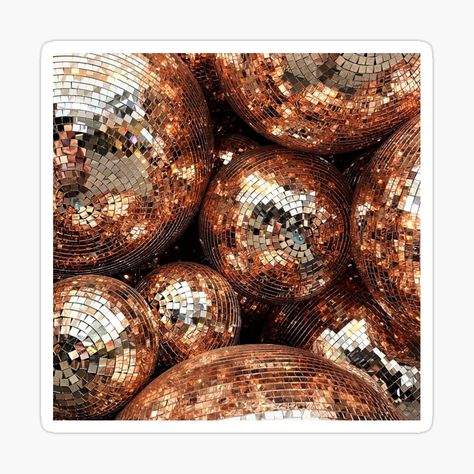 Gold Disco Ball, Disco Balls, Disco Ball, Funny Design, Vision Board, Awesome Products, Design Inspiration, Rose Gold, Art Prints