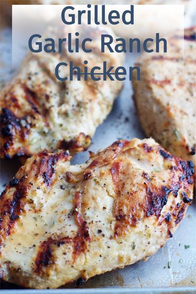 Tasty Grilled Chicken Recipes, Garlic Ranch, Chicken Dance, Chicken Ranch Pasta, Grilled Chicken Recipe, Healthy Grilling Recipes, Grilled Dinner, Healthy Grilling, Grilling Chicken Breast