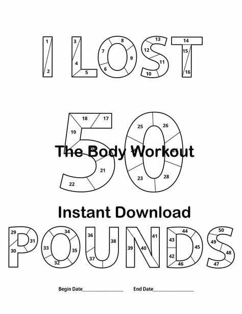 50 Pounds Weight Loss Tracker Losing 50 Pounds Weight Loss | Etsy Losing 50 Pounds, Progress Chart, Weight Motivation, Goal Charts, Lost 50 Pounds, Key To Losing Weight, Workout Stuff, Happiness Project, 50 Pounds