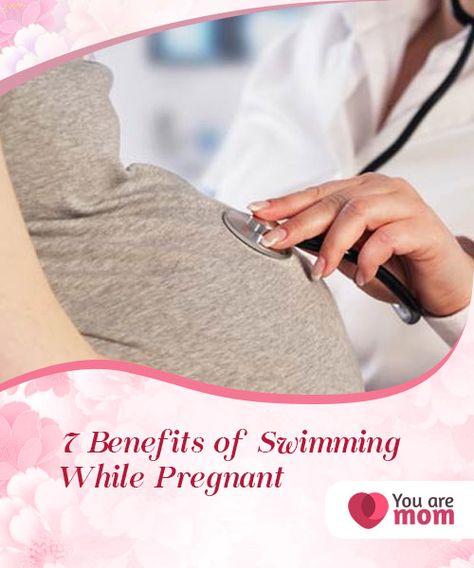 7 Benefits of Swimming While Pregnant   Swimming while #pregnant is a highly recommended practice thanks to the #water's ability to cushion the full weight of the #body.  #Pregnancy Pregnant Swimming, Swimming While Pregnant, Benefits Of Swimming, Swimming Benefits, Maternity Swim, Expecting Baby, Healthy Diet, The Body, Swimming