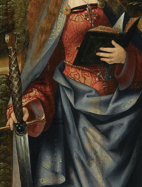 Saint Barbara, Saint Catherine, Medieval Aesthetic, Medieval Paintings, Jeanne D'arc, Rennaissance Art, Pre Raphaelite, Historical Art, Classical Art