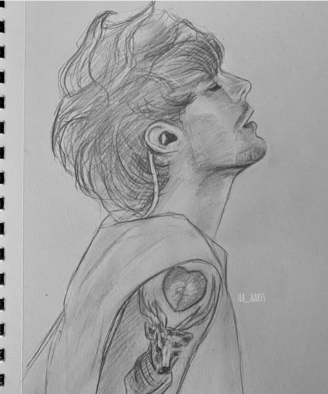 One Direction Drawings, One Direction Art, Harry Styles Drawing, Round Robin, Celebrity Drawings, Amazing Drawings, Cool Sketches, Sketches Easy, Creative Drawing