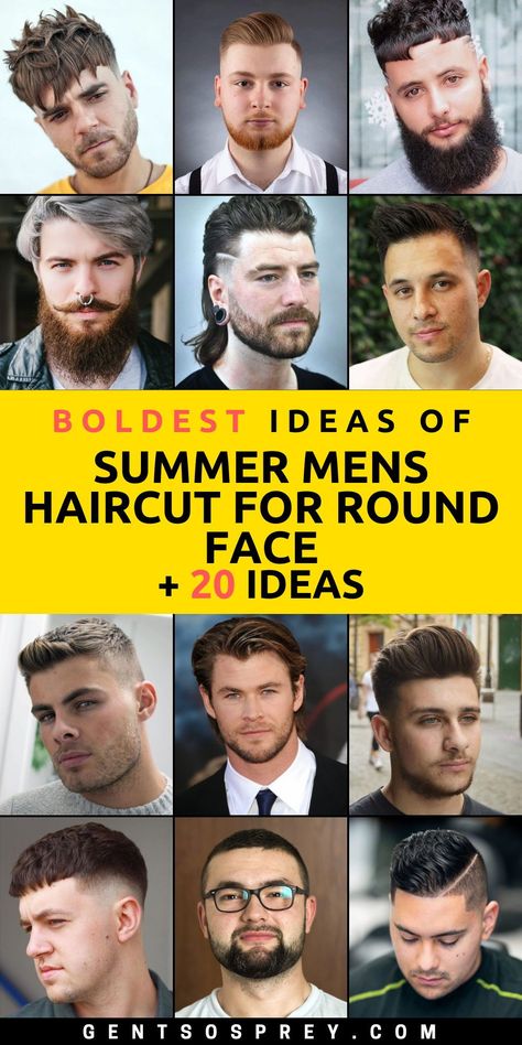 Make a statement this summer with our top 20 Ideas for Summer Men’s Haircut for Round Faces in 2024. From the sleek haircut for round face men to the bold haircut men round face curly, our selection caters to all tastes. The Fringe up style and the Long cut are perfect for those looking to add a touch of flair to their summer look. Round Face Mens Haircut, Haircuts For Men With Round Face, Round Face Hairstyles Mens, Round Face Haircuts Men, Haircut For Round Face Men, Sleek Haircut, Men With Round Faces, Bold Haircut, Round Face Curly Hair