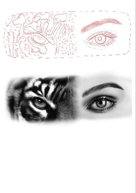 Tiger Eye Stencil, Tiger Eye Tattoo Stencil, Tattoo Stencils Shading, Tattoo Stencil Outline With Shading, Women Eye Tattoo, Eye Stencil Tattoo, Tiger Eyes Tattoo Stencil, Tiger Eyes Tattoo Design, Portrait Tattoo Stencil