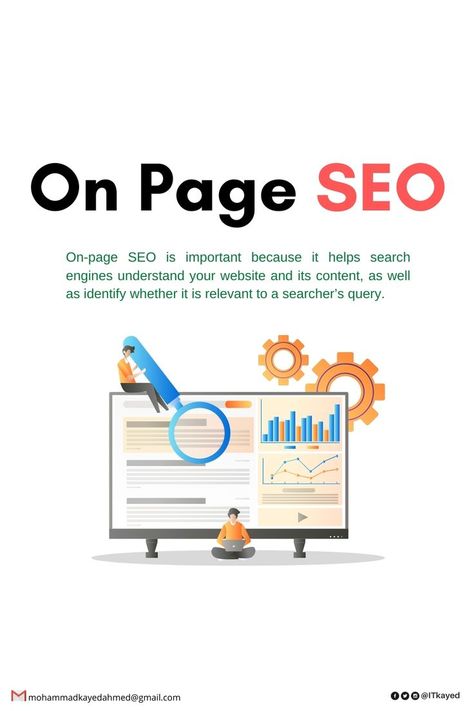 🔎 Why is on-page SEO important?
On-page SEO is important because it helps search engines understand your website and its content, as well as identify whether it is relevant to a searcher’s query. Onpage Seo, Content Analysis, Website Optimization, Google Ranking, Descriptive Writing, Best Digital Marketing Company, On Page Seo, Seo Optimization, Seo Strategy