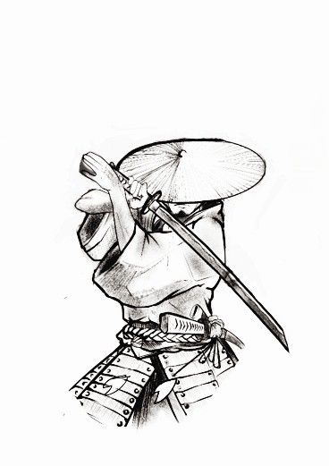 Minimalist Samurai Tattoo, Nomad Tattoo Ideas, Japanese Samurai Drawing, Samurai Line Art, Samurai Tattoo Stencil, Samurai Mask Drawing, Samurai Jack Tattoo, Samurai Art Drawing, Samurai Sketch