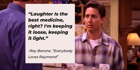 "Everybody Loves Raymond" is fondly remembered for being comedic gold and adding a humorous spin to the mundane of family life. From the young to the old, the series had a host of one-line jokes and just as funny quotes for everyone. "Everybody Loves Raymond" centers around the life of... Everybody Loves Raymond Quotes, One Line Jokes, Everybody Loves Raymond, Everybody Love Raymond, Laughter The Best Medicine, 90s Sitcoms, No More Tears, The Mundane, Motivational Stories