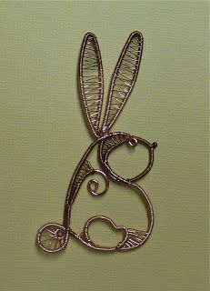 Doodle Rabbit, Drátěná Socha, Wire Shapes, Wire Animals, Crochet Metal, Bijoux Fil Aluminium, Diy Wire Jewelry, Wire Work Jewelry, Funny Bunnies