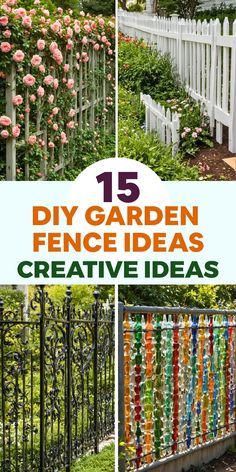 Best 15 DIY Garden Fence Ideas [Cheap & Easy To Make] Garden Fence Ideas Cheap, Diy Garden Fence Ideas, Diy Fence Ideas, Unique Fence Ideas, Reed Fencing, Types Of Succulents Plants, Garden Fence Ideas, Diy Garden Fence, Hedging Plants