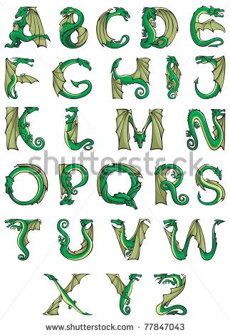 Discover millions of royalty-free photos, illustrations, and vectors in the Shutterstock collection. Thousands of new, high-quality images added every day. Dragon Alphabet, Alphabet Graffiti, Alfabet Font, Inspiration Typographie, Typography Alphabet, Graffiti Alphabet, Hand Lettering Alphabet, Lettering Alphabet Fonts, Creative Lettering