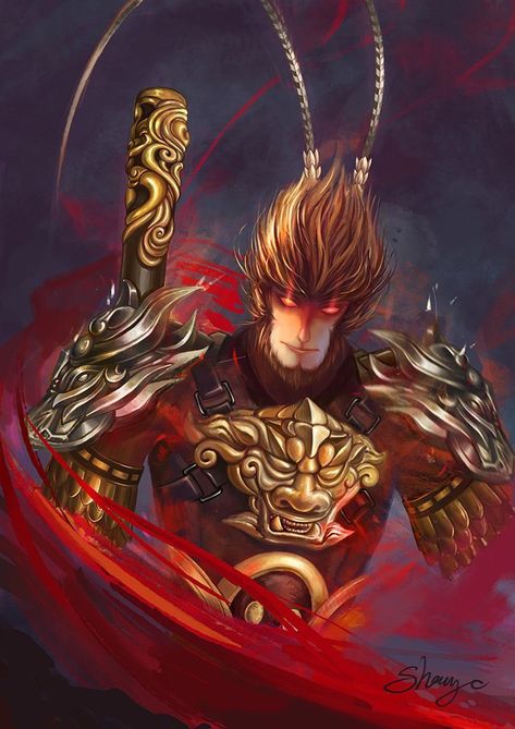 Monkey King Hero Is Back, Son Wukong, Wu Kong, Pokemon Lugia, Samurai Wallpaper, Chinese Mythology, Pet Monkey, Sun Wukong, Lovely Creatures