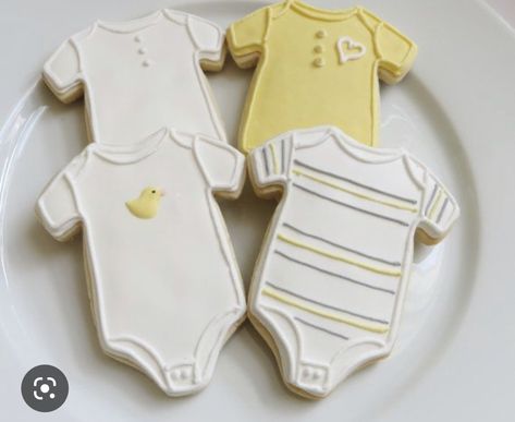 Onesies Cookies Decorated, Onesie Royal Icing Cookies, Onesie Decorated Cookies, Onsie Cookies Royal Icing, Baby Onesie Cookies Decorated, Onesie Cookies Decorated, Teacake Cookies, Baby Onesie Cookies, Baby Cupcakes