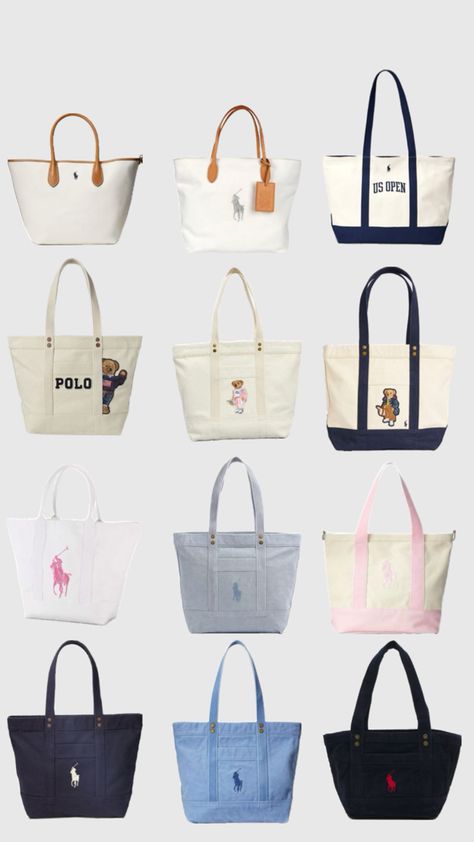 Ralph Lauren Bag, Ralph Lauren Tote, My Style Bags, Mode Turban, Inside My Bag, Luxury Bags Collection, Ralph Lauren Bags, Dream Bags, Girly Bags