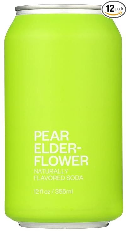 Amazon.com : United Sodas Of America, Pear Elderflower Naturally Flavored Soda, 12 Fl Oz (Pack of 12) : Grocery & Gourmet Food Gourmet Food, Gourmet Recipes, Pear, The Unit, Drinks, Nature