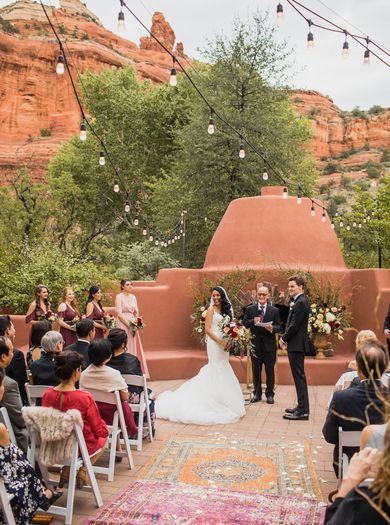 Enchantment Resort Sedona Wedding, Sedona Wedding Dress, Enchantment Resort Sedona, Scenic Wedding, Ceremony Candles, Arizona Photography, Sedona Wedding, Rock Wedding, Money Dance