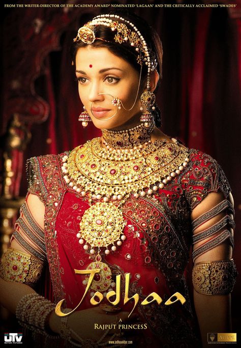 Jodha Look, Jodha Akbar Aishwarya Rai, Aishwarya Rai Jodha Akbar, Bollywood Theme Party, Jodha Akbar, Bollywood Theme, 90s Bollywood Aesthetic, Bollywood Dress, Bollywood Aesthetic