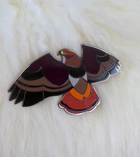 Art Deco Bird, Lapel Pins Suit, Pin Boards, Red Tailed Hawk, Diy Jacket, Butterfly Clutch, Bird Pins, Pretty Pins, Pin Art